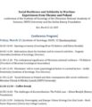21-22 березня 2025 року, Київ, Інститут соціології НАНУ, Університет SWPS та Фонд Стефана Баторія